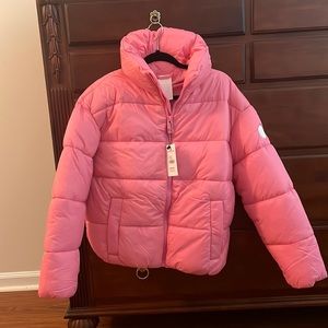 Noize Avalon Pink Puffer Jacket - Jilly Box